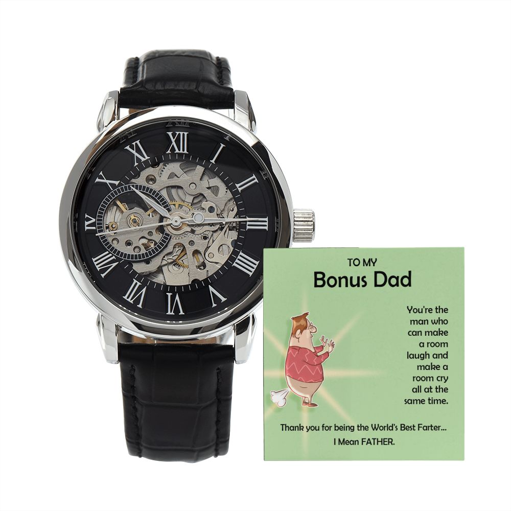 BONUS DAD-You are the greatest Farter? I mean Father- Openwork Watch